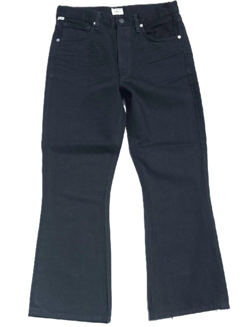 NEW CITIZENS OF HUMANITY STY#1649C-830 HIGH RISE CROPPED JEANS IN STOIC SIZE 27